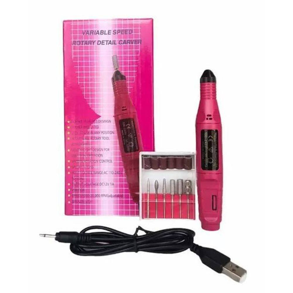 Sua Beleza, Suas Regras: Lixadeira Elétrica Caneta.