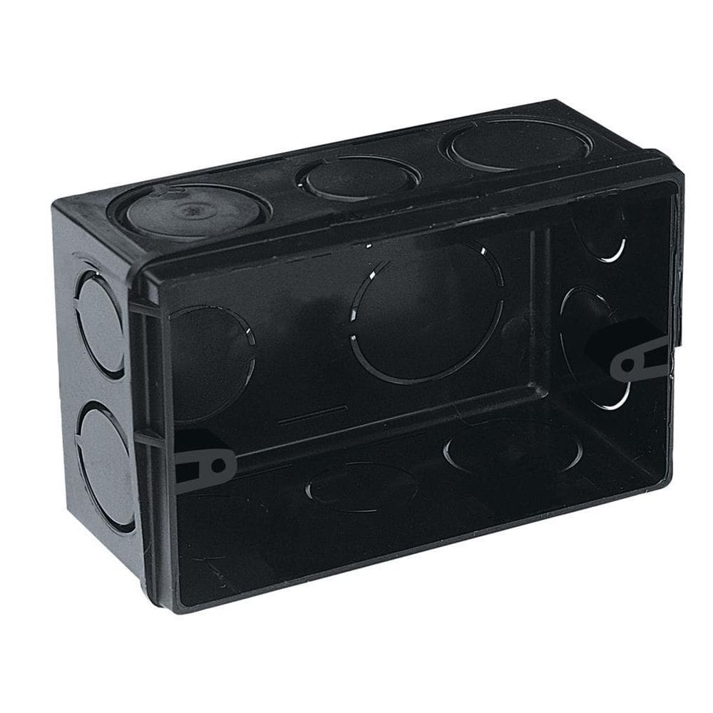 Caixa De Luz 4X2 Embutir Preta