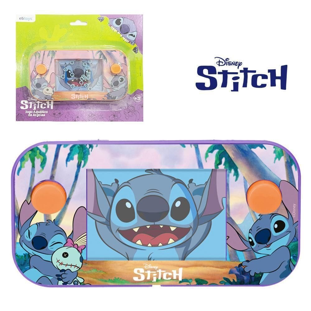 Aquaplay Jogo De Argola Stitch 14,5X7,5Cm