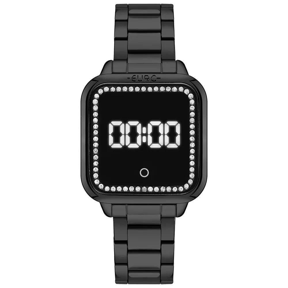 Relógio Euro Feminino Fashion Fit Led Preto - Eumd2404Ac/4P