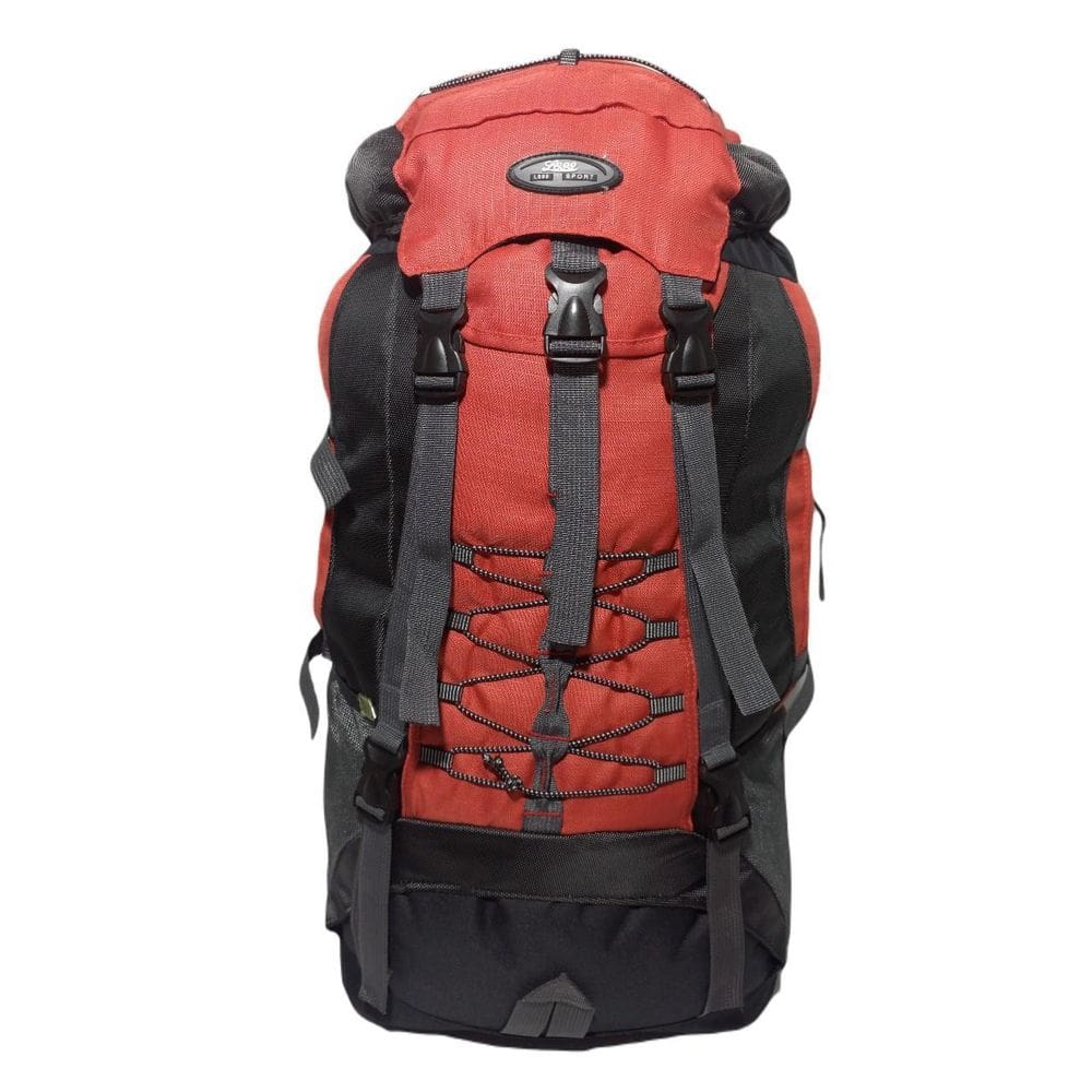 Mochila Camping Cargueira Viagem Impermeável Vermelha