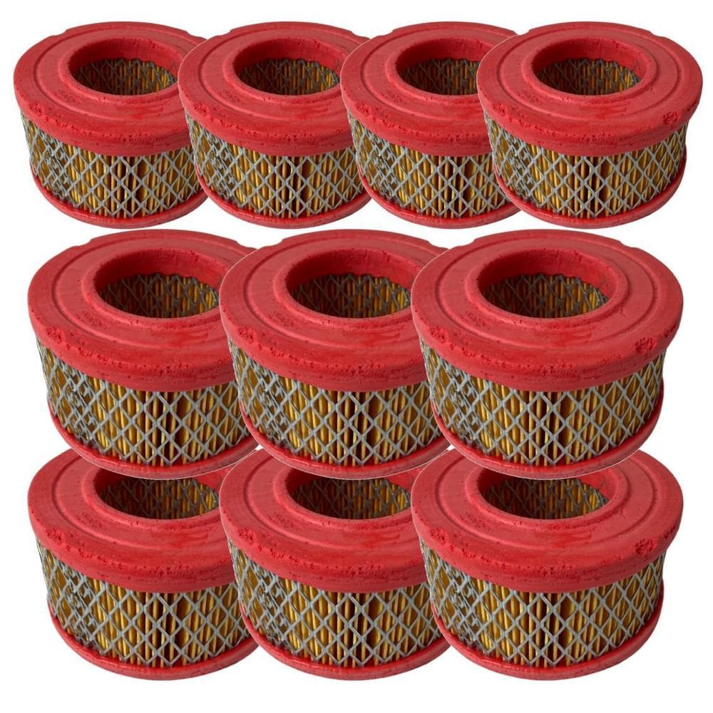 Kit 10 Elementos Filtro De Ar Compressor Psv 20 40 60 Pés