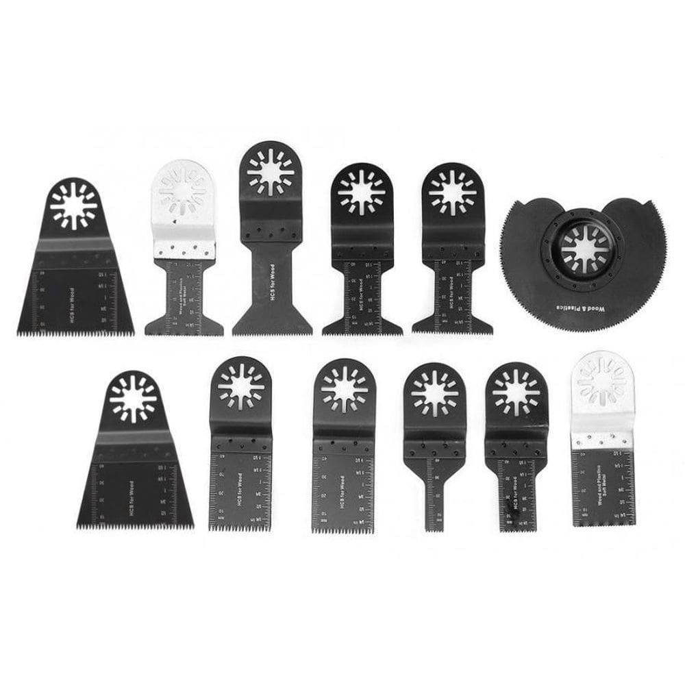 Kit 12 Laminas De Corte Acessórios Para Ferramenta Oscilante