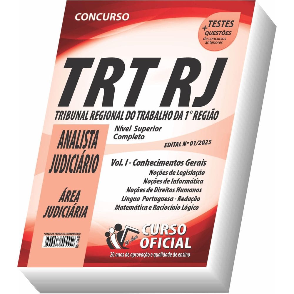 Apostila Trt Rj - Analista Judiciário - Conhecimentos Gerais