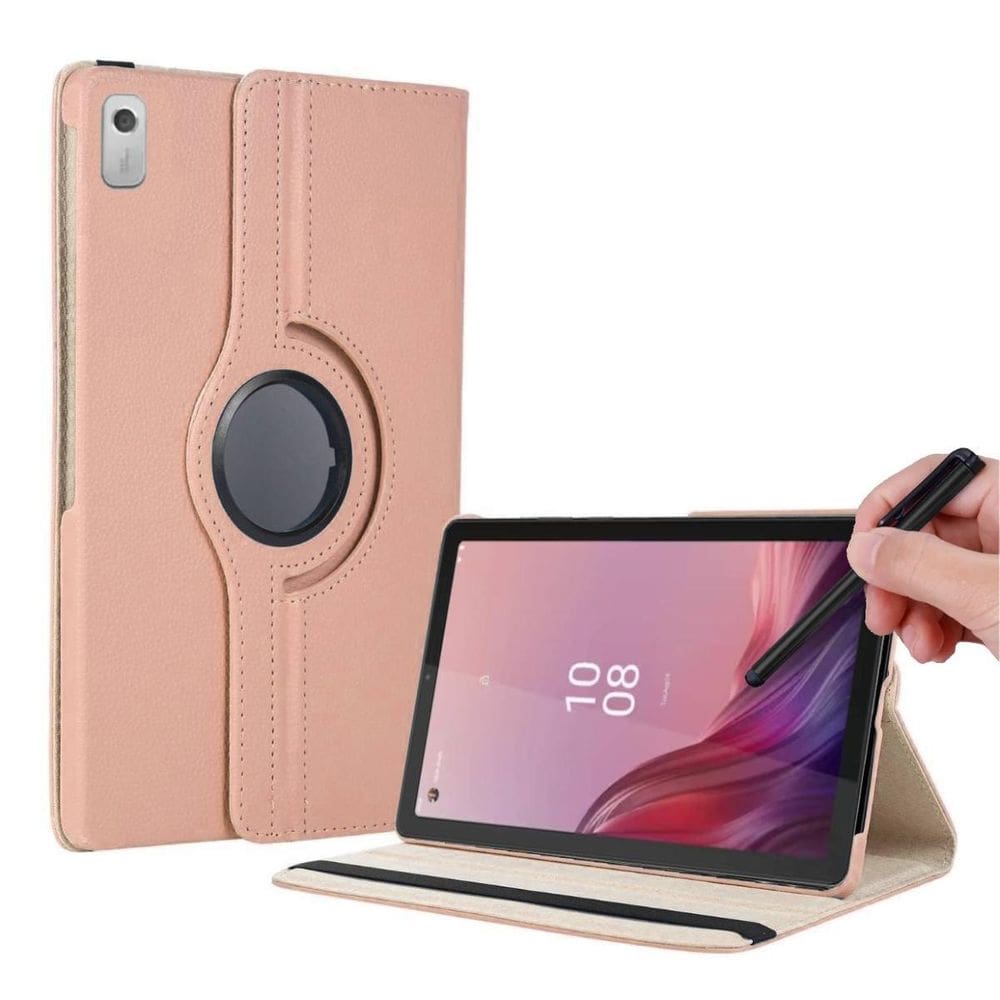 Capinha Giratória 360 Para Lenovo M9 Tb310Fu + Caneta Touch
