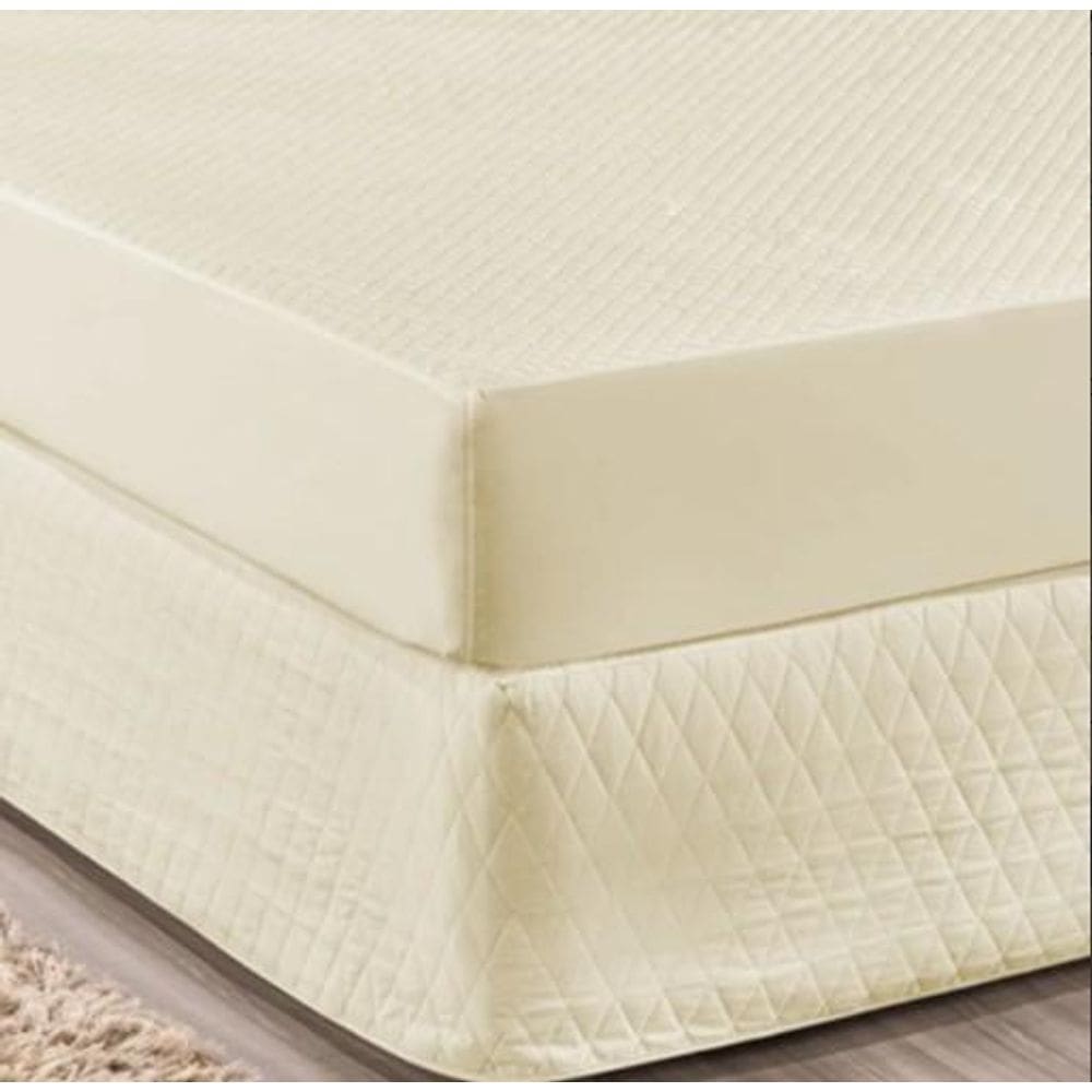 Capa Para Colchão Impermeável Matelada Casal Queen Avelã