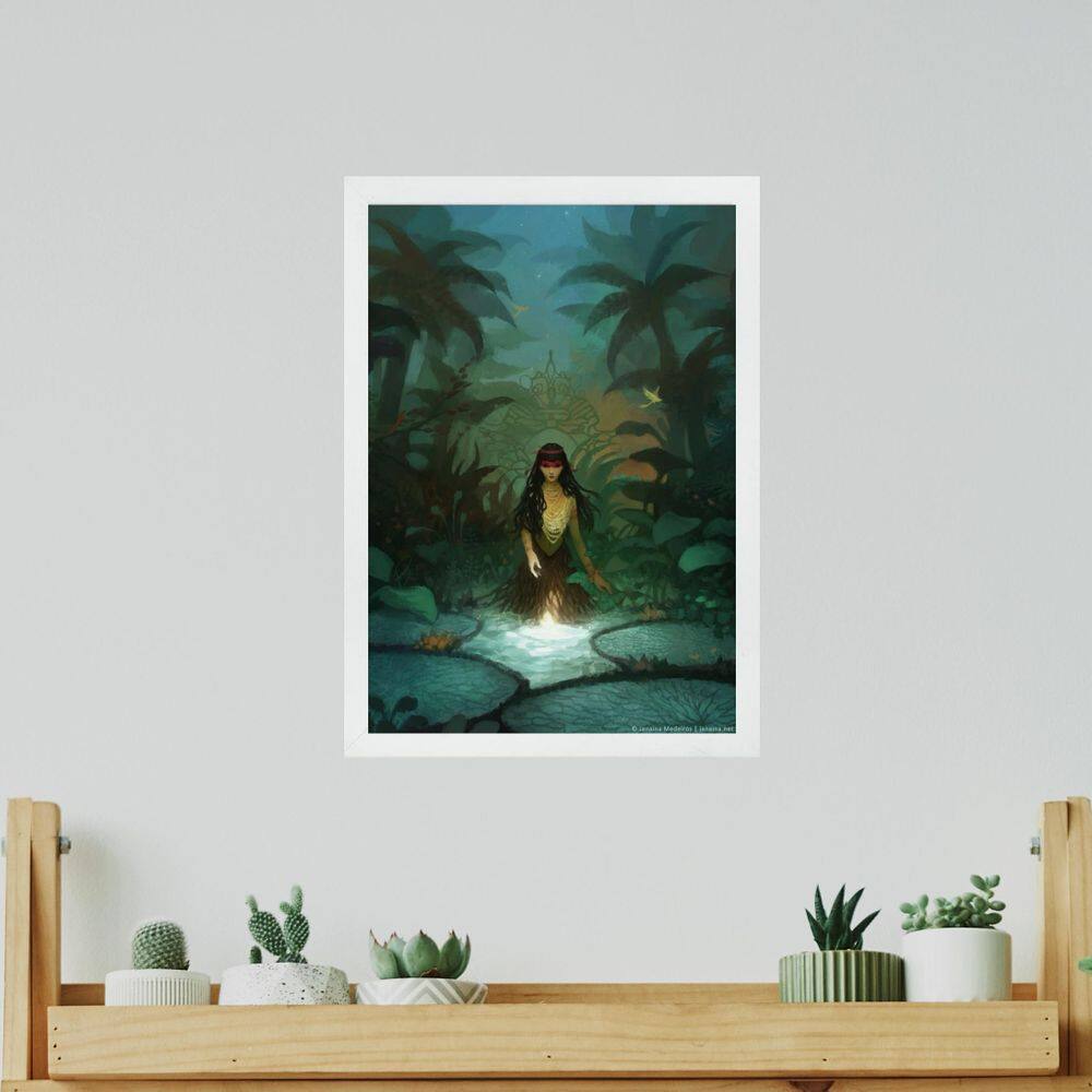 Quadro Decorativo Caipora 33X24Cm