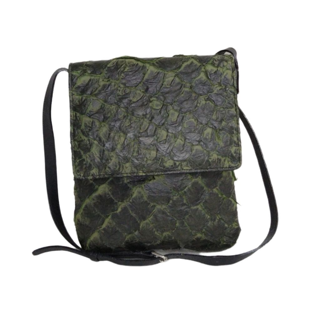 Bolsa Frank Nemeth, Modelo Maria Isabel, Em Pele De Pirarucu