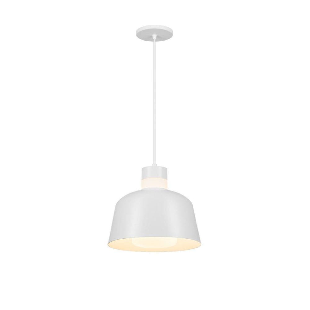 Luminária Pendente Led Pantoja Branco Para Balcão Mesa