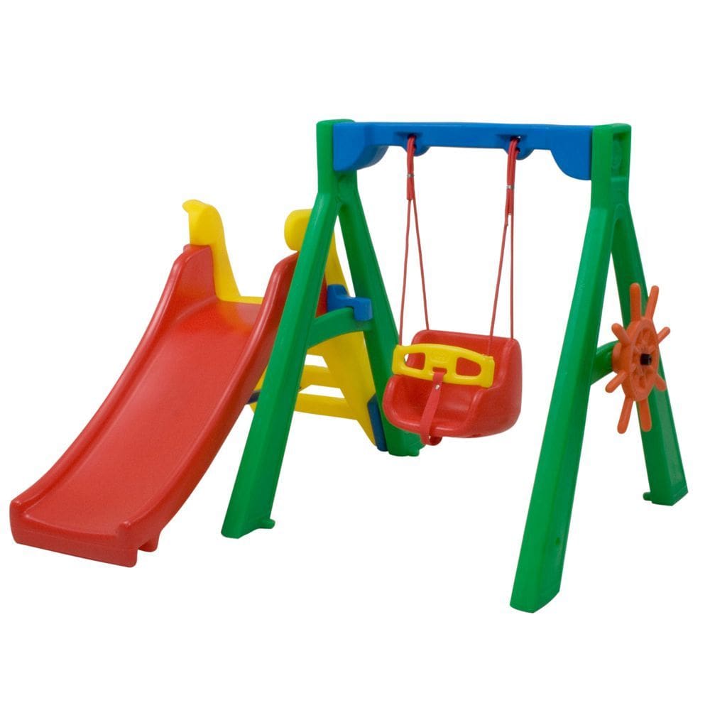 Playground Baby Play Balanço Infantil e Escorregador Freso