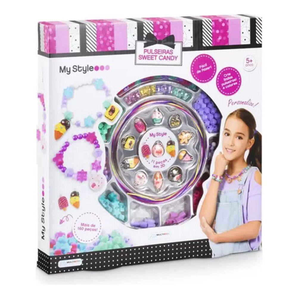 Kit Pulseiras Candy - My Style - MultiKids