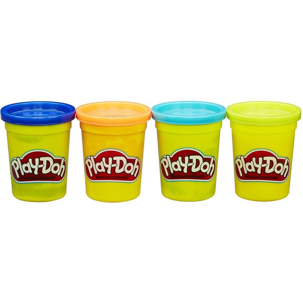 Conjunto de Massinhas Play-Doh 4 Potes - Hasbro