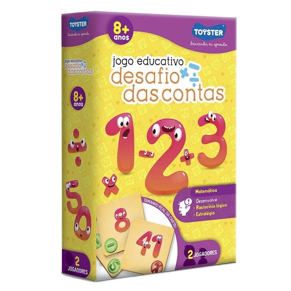 Jogo Educativo Desafio das Contas - Toyster