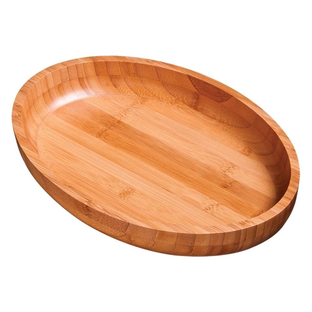 Gamela Oval em Bambu Para Churrasco - Mor