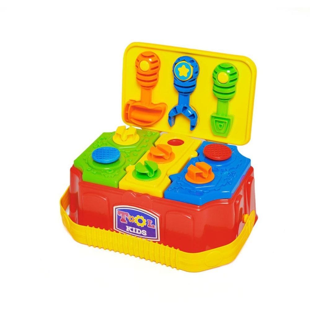 Maleta e Mini Bancada de Ferramentas Tateti - Calesita