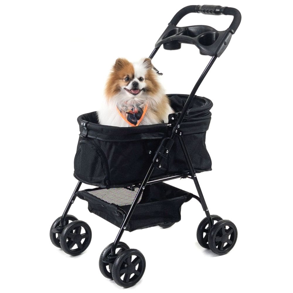 Carrinho de passeio para Pet, animal de estimação, cachorro, cão, gato de pequeno porte até 15 Kg