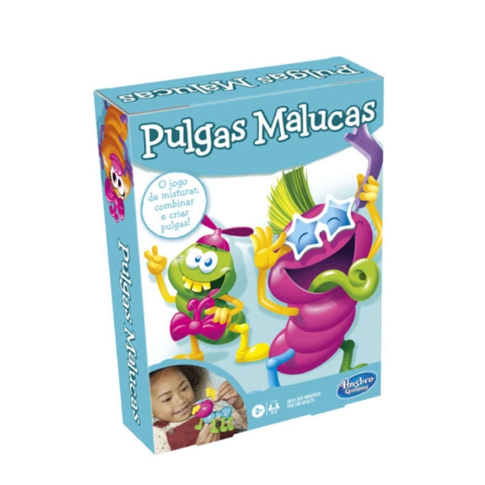 Jogo Infantil Pulgas Malucas - Hasbro