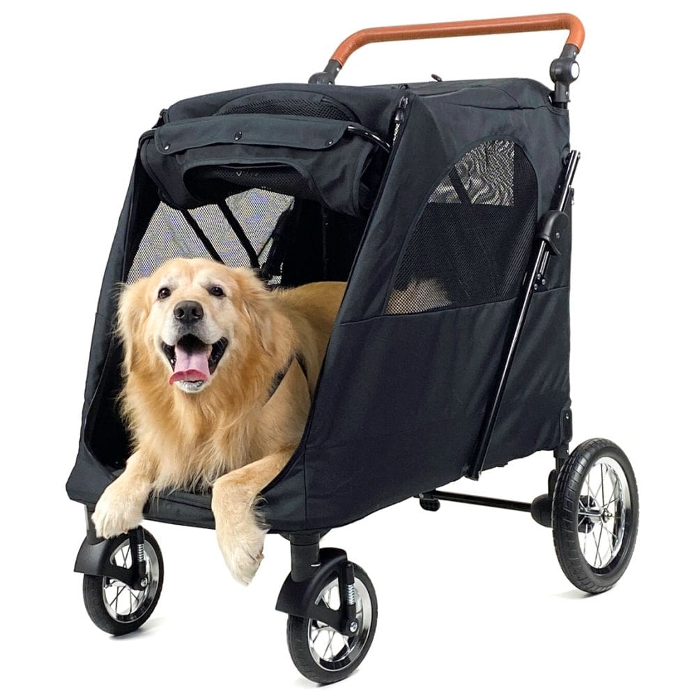 Carrinho de passeio para Pet, animal de estimação, cachorro, cão, gato de grande porte até 55 Kg