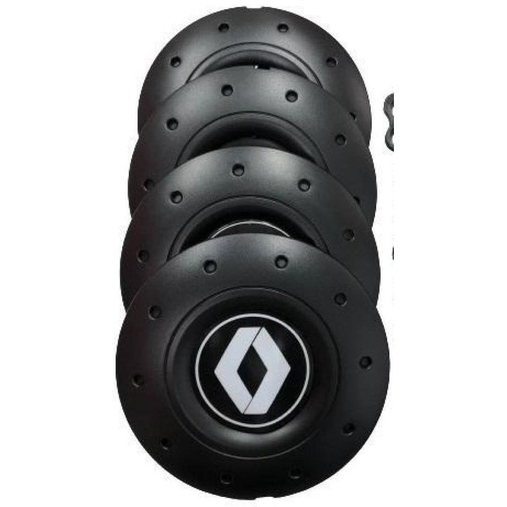 Calotas Miollo Renault Clio Aro 14 1999/2016 Amarok Preto