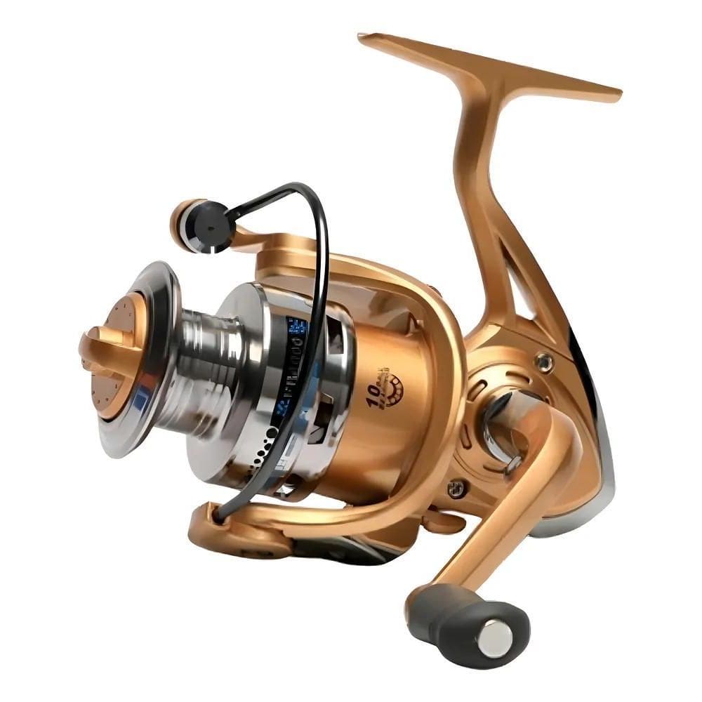 Carretel Molinete Cmik Fb5000 Direito/Esquerdo Color Dourado