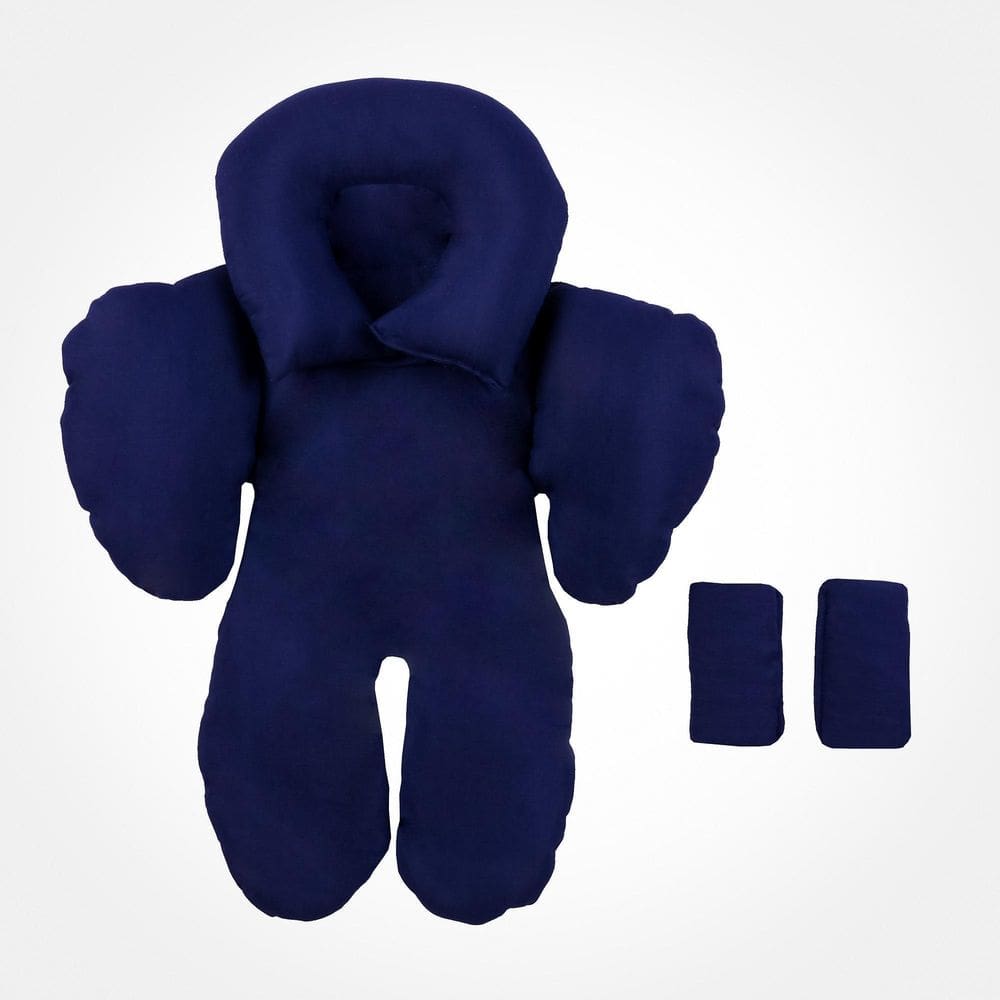Almofada Redutora Para Bebê Conforto Dupla Face Marinho