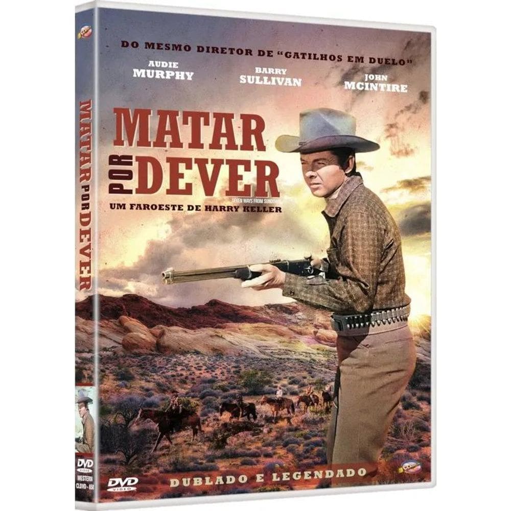 Dvd : Matar Por Dever - Audie Murphy Barry Sullivan