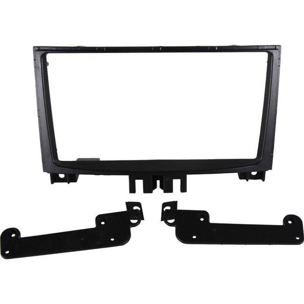 Moldura Painel 9 Polegadas Preto Fosco Sprinter 2006 A 2015