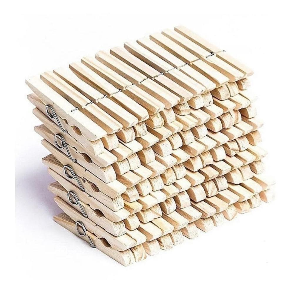 Pregador Prendedor De Roupas De Madeira  1Cx  C/600