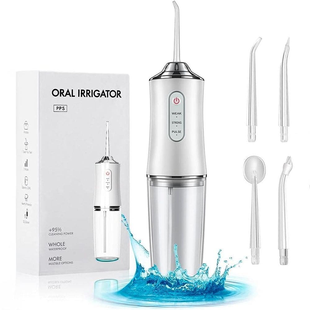 Irrigador Bucal Dental Jato D Água Limpador Dentes
