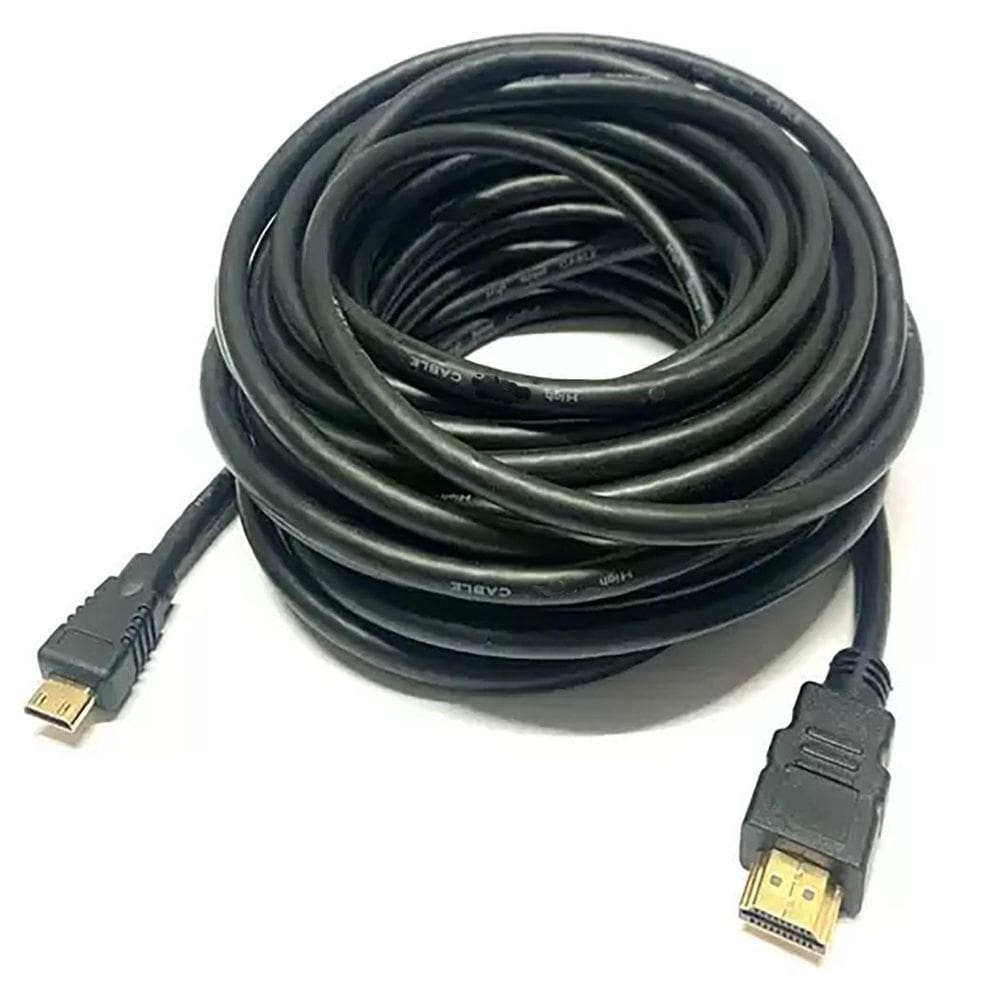 Cabo Mini Hdmi 15 Metro Para Filmadora Sony Fuji Nikon Canon