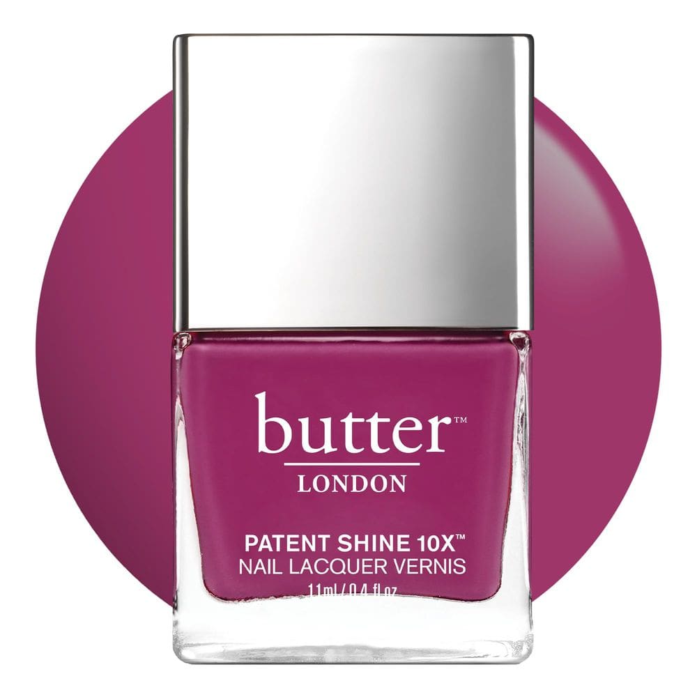 Manteiga de esmalte para unhas LONDON Patent Shine 10X Bonkers