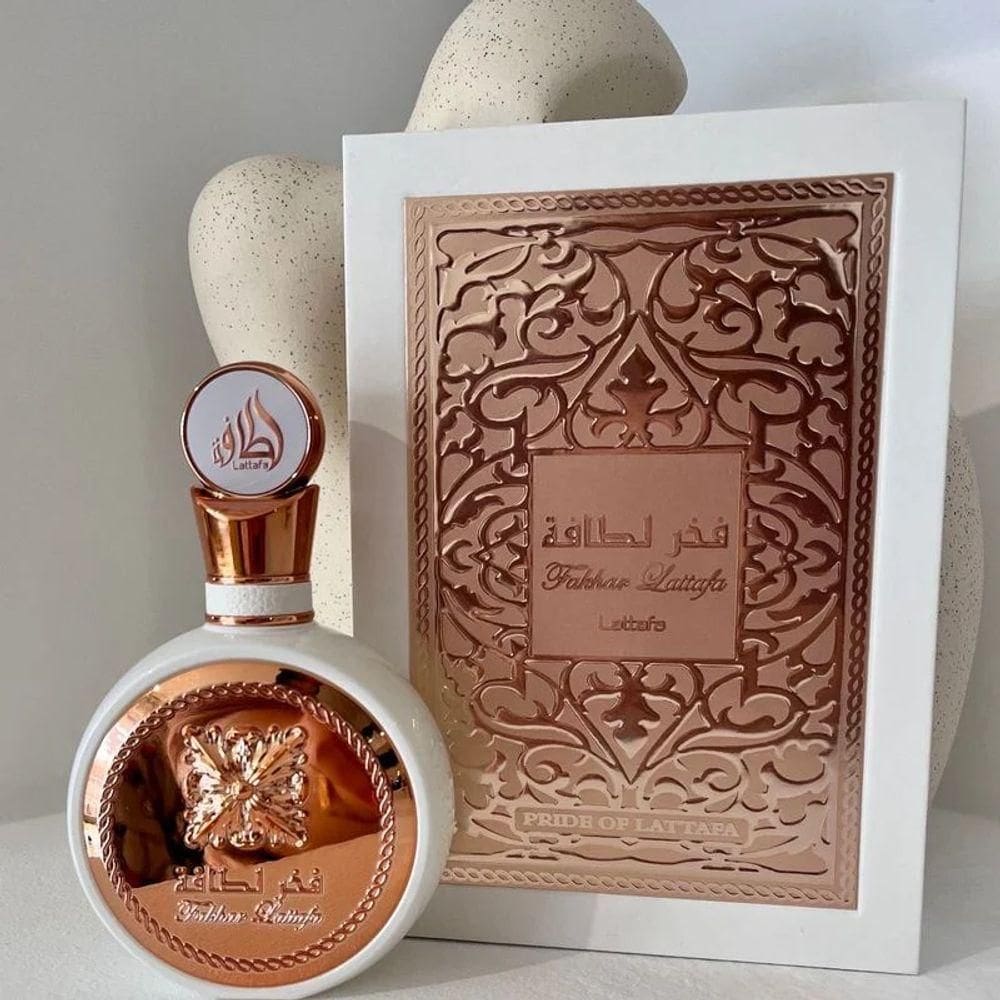 Fakhar Rose Lattafa Perfumes Feminino 100ml