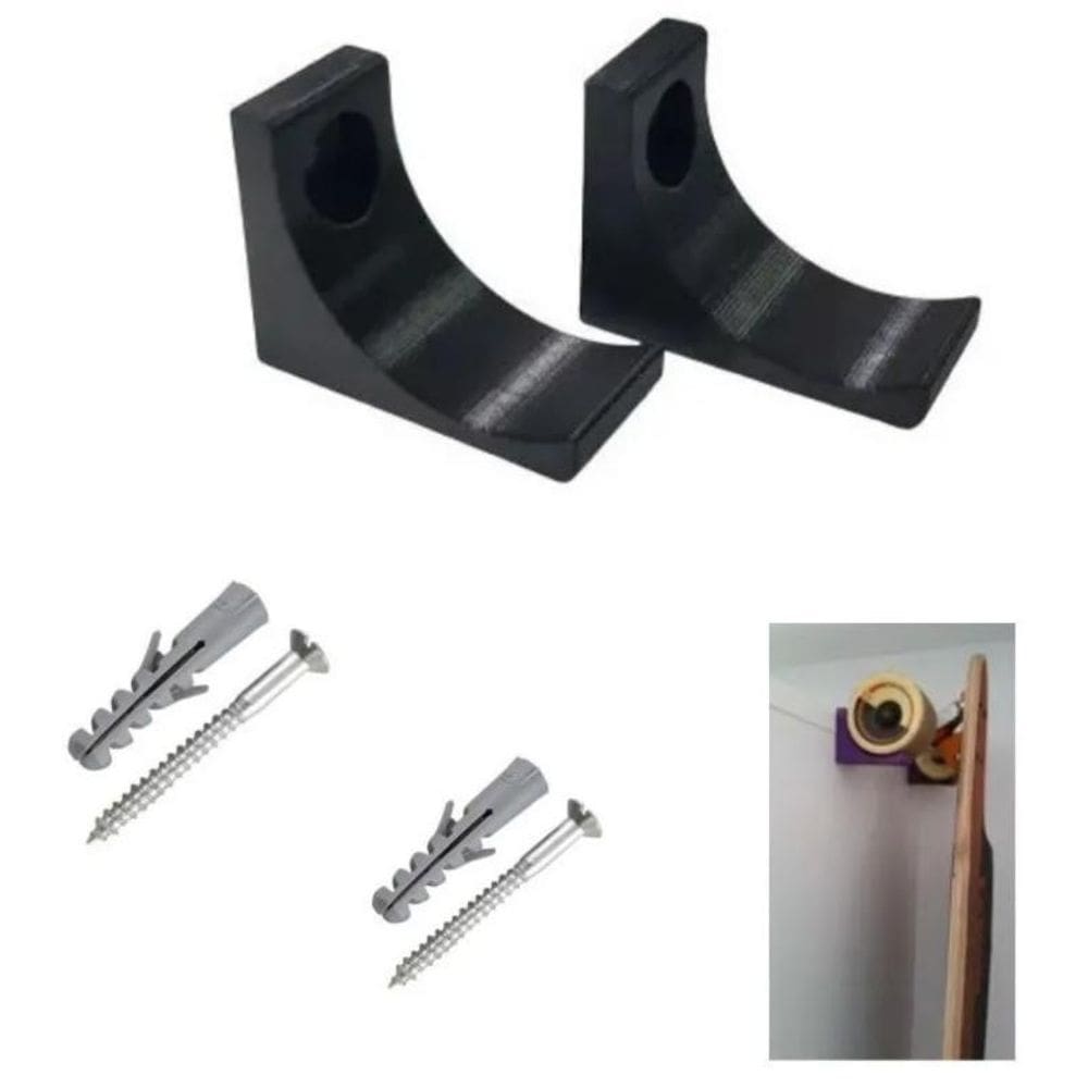 Suporte Parede Universal Skate Longboard