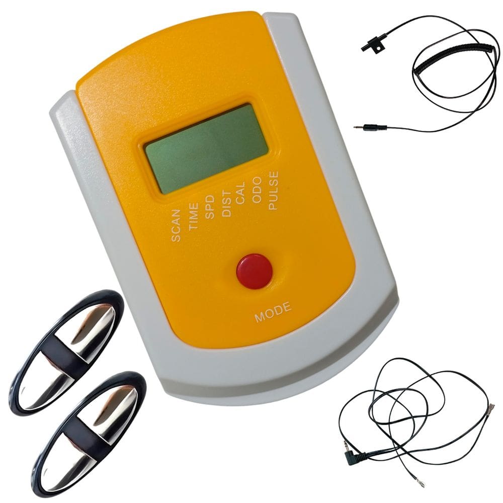 Painel Visor Sensor Bicicleta Spinning Velocimetro Frequencia Cardiaca Kit Completo Academia Bike Ergonometrica