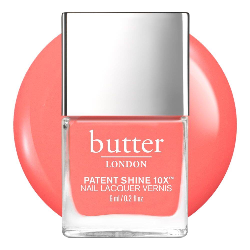 Manteiga de esmalte para unhas LONDON Patent Shine 10X Trout Pout