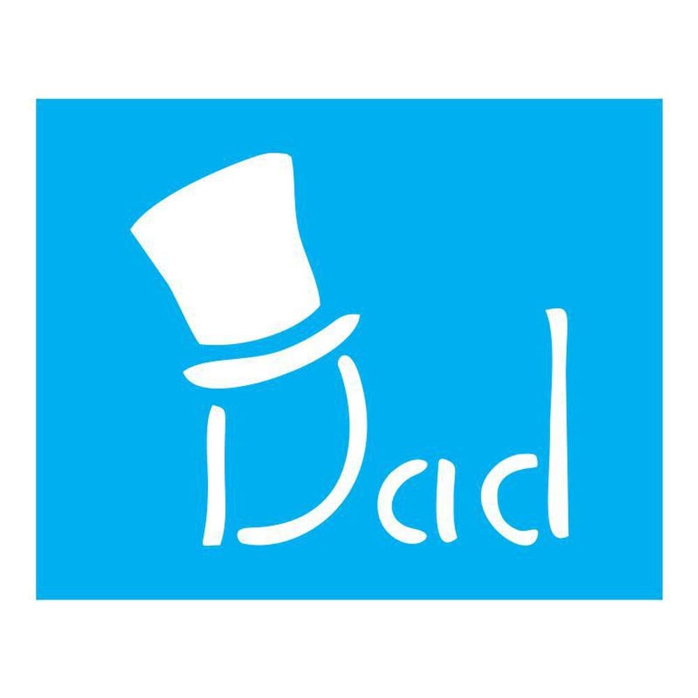 Stencil Tamako Dad - 20X25Cm - Ref B389
