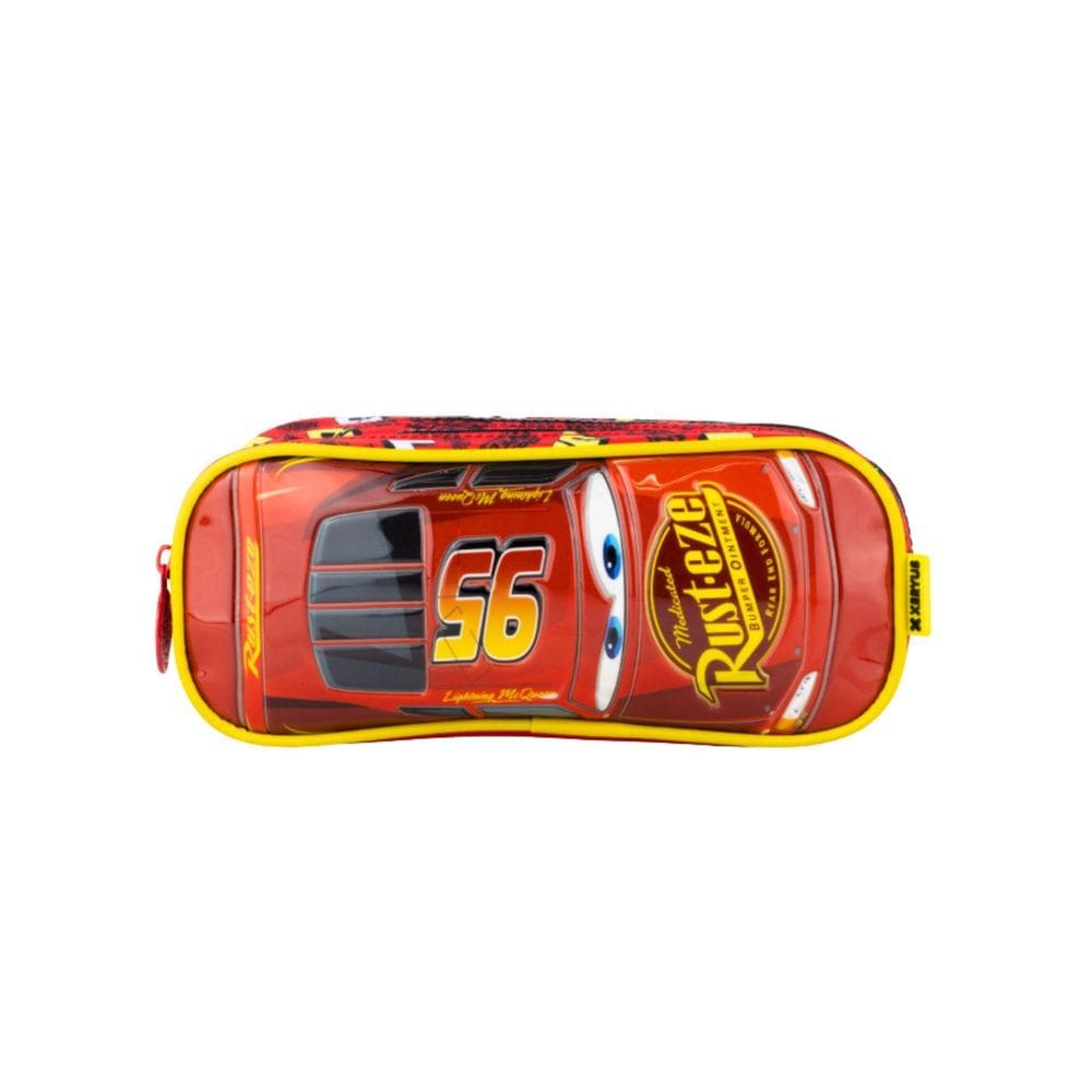Estojo Escolar Duplo Carros Luxo 3D Mcqueen 14916