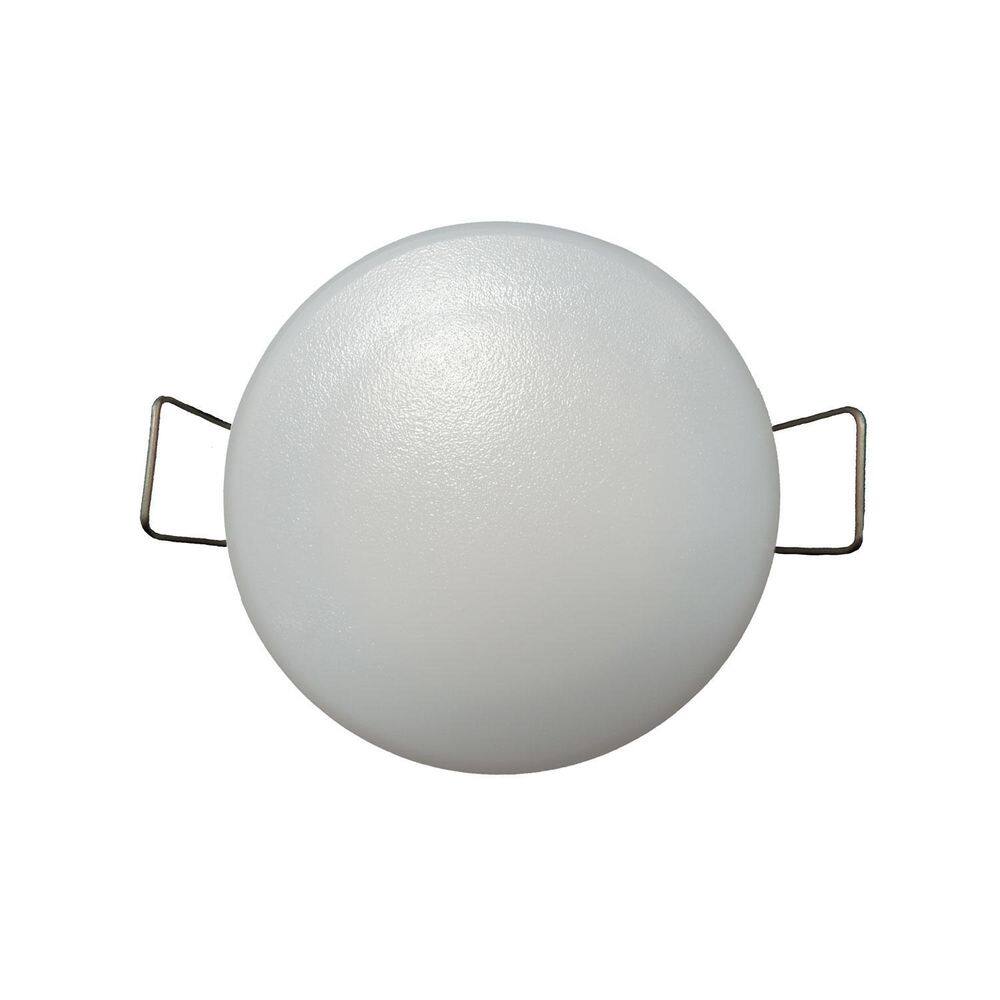 Dicroled Slim 12V Leitosa Redonda Vermela 12V 2,4W 120Graus