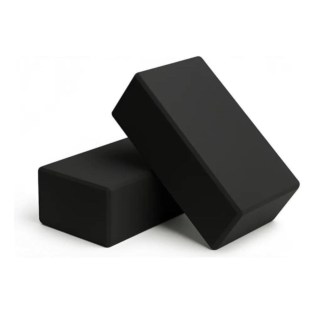 Kit Com 2 Blocos De Yoga Para Exercícios Alongamento Pilates