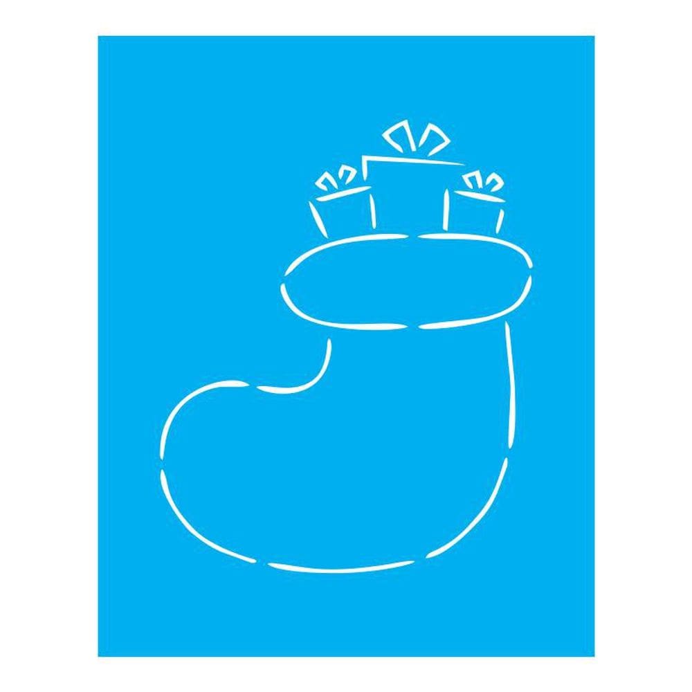 Stencil Tamako Meia Natal - 20X25Cm - Ref B649