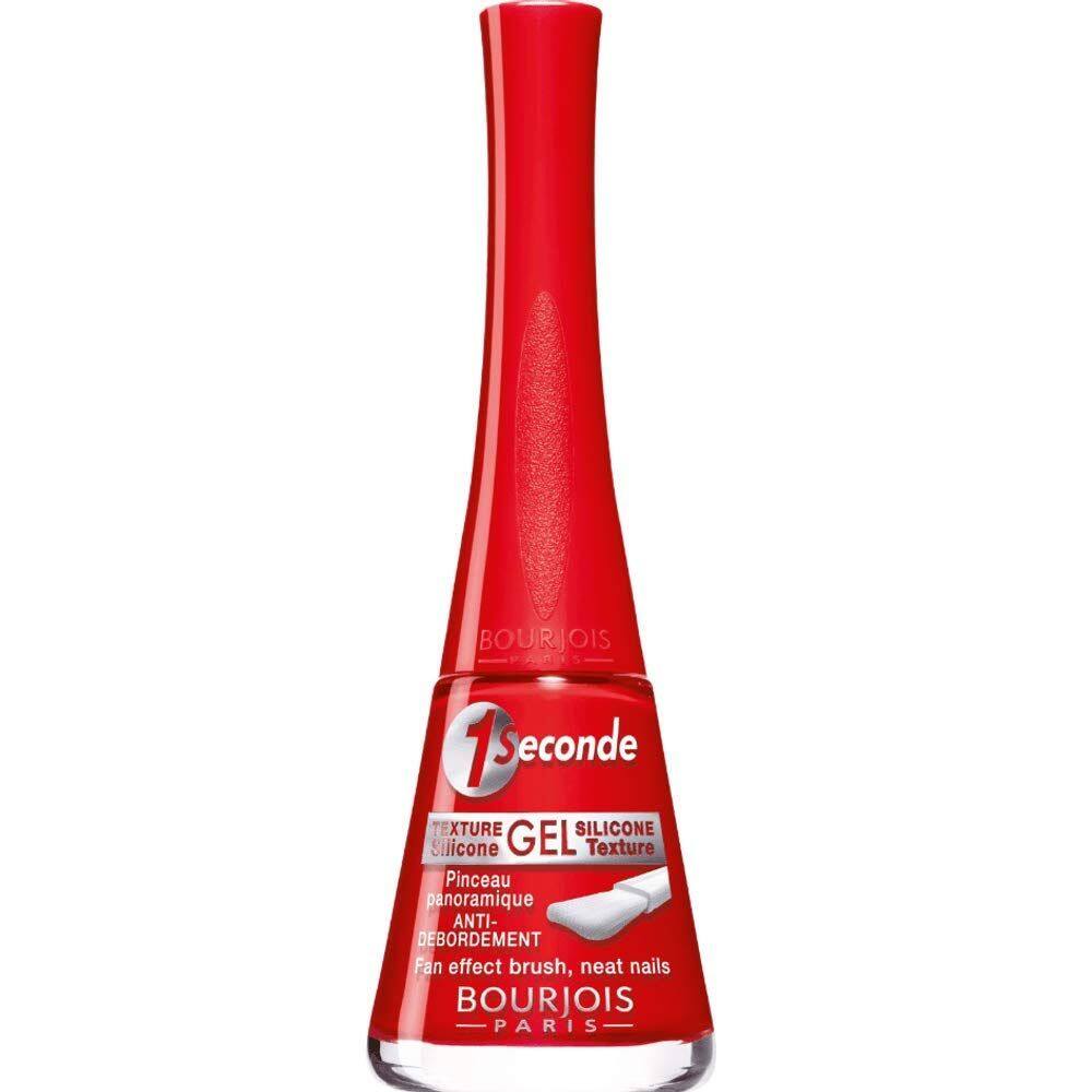 Verniz de unhas Bourjois 1 Seconde #10 Rouge Poppy 9mL