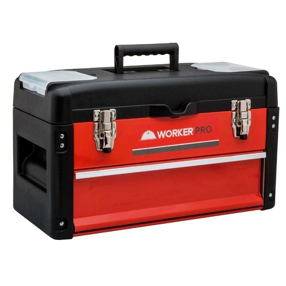 Caixa Polipropileno Para Ferramentas 49x23x28cm 1 Gaveta Worker