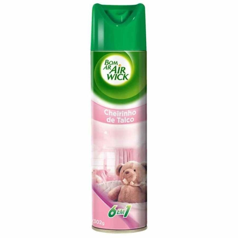 Odor. Bom Ar Aero Cheirinho Talco 360ml
