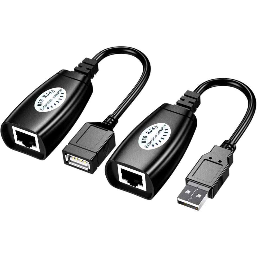 Adaptador Extensor Usb Via Cabo De Rede Até 50Metros