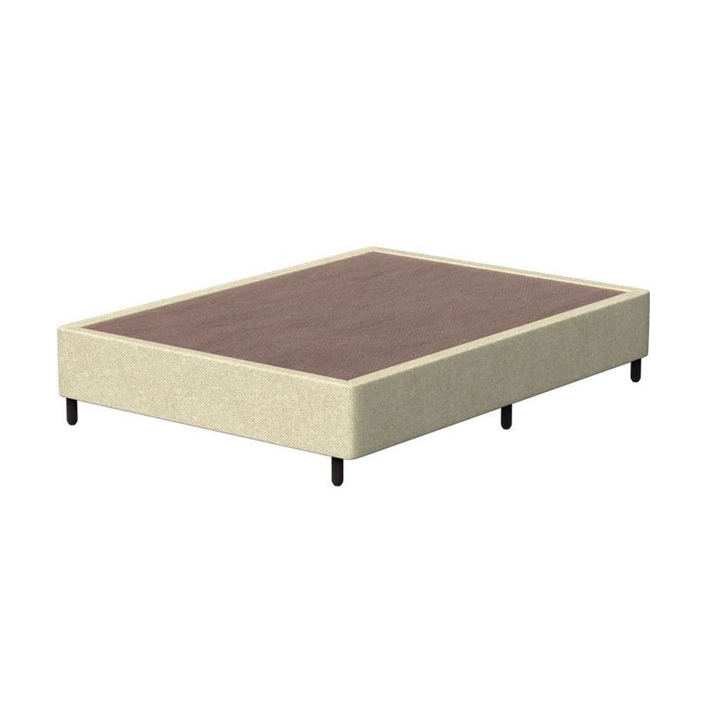 Base Box Casal Probel Ecológico Kupon Bege(138x188x26cm)