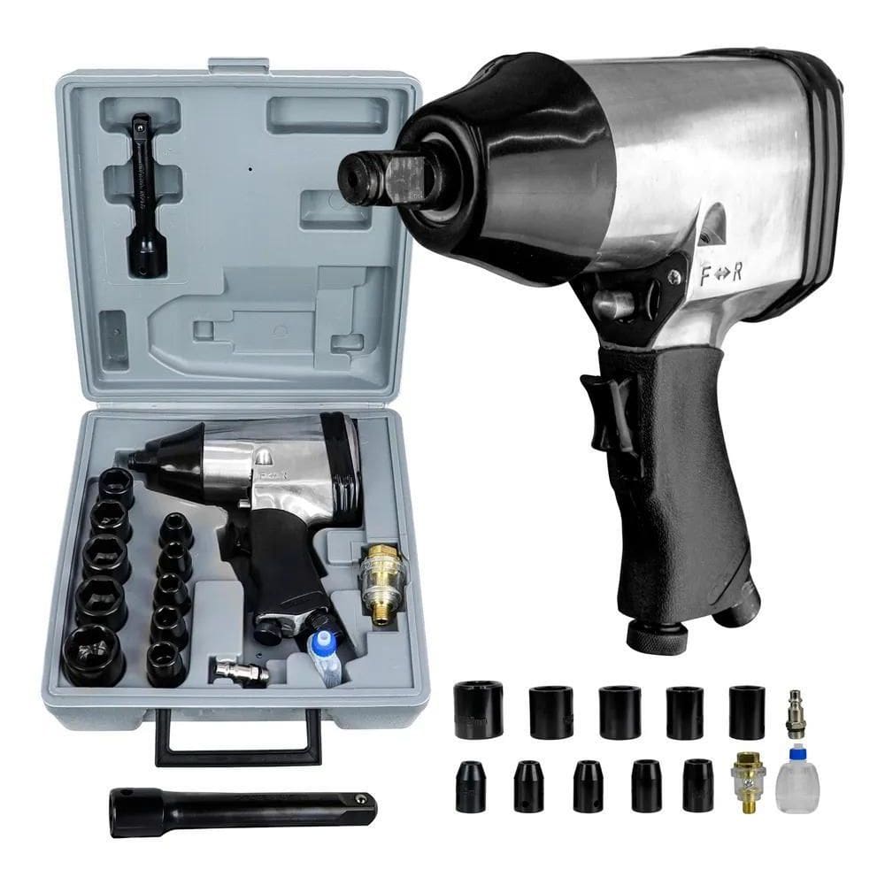 Kit Chave Impacto Pneumática 1/2 32Kgfm Rocking Dog Tch32