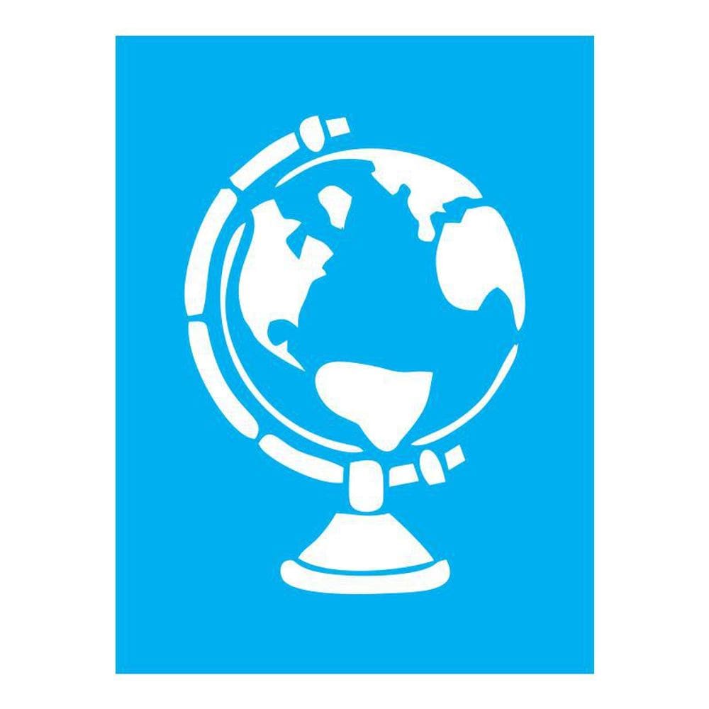 Stencil Tamako Globo - 15X20Cm - Ref A3232