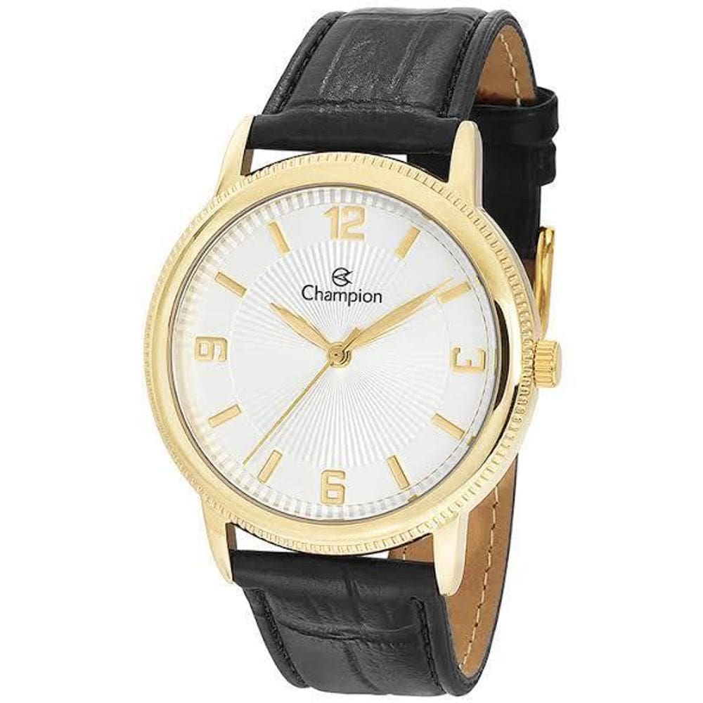 Relógio Champion Cn20408B Pulseira De Couro