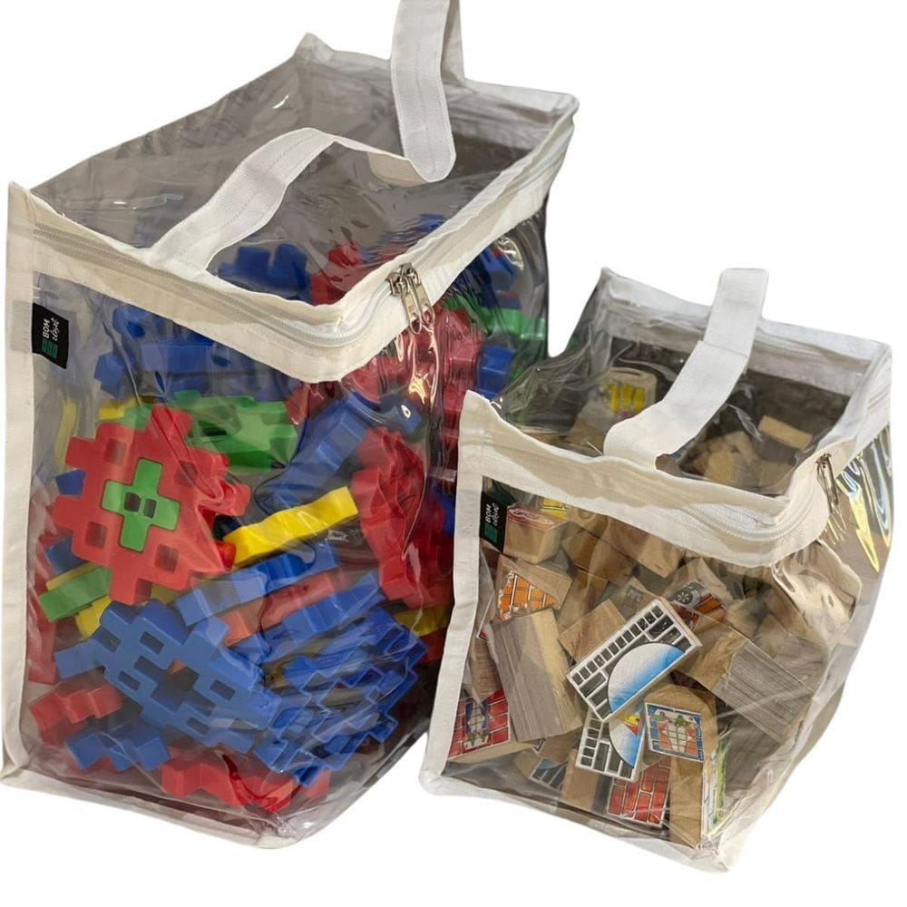 Caixa Dobrável Organizadora Tam P Azul Marinho