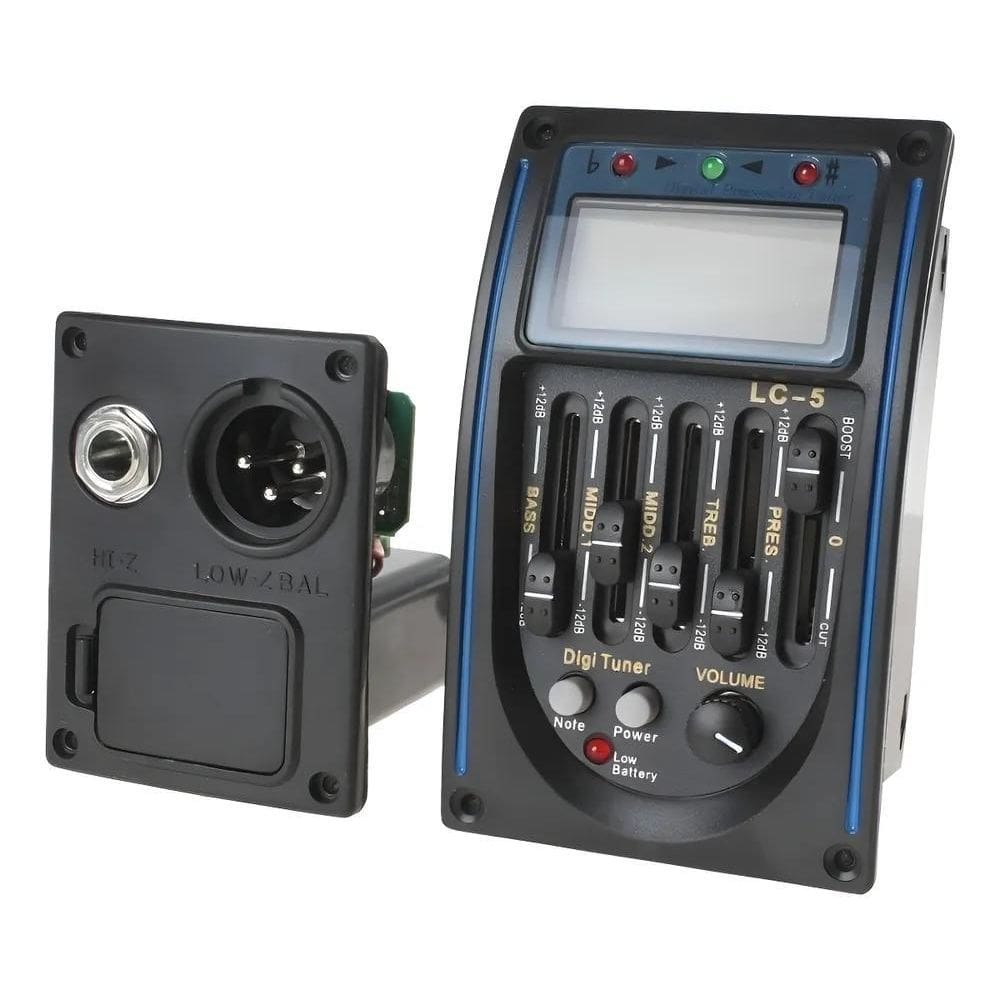 Equalizador De Violão Viola Com Afinador / Modelo Lc-5